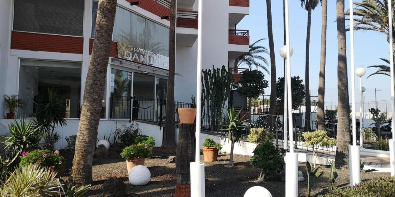 Top-Apartment mit seitlichem Meerblick in Playa del Ingles, Maspalomas, Gran Canaria Exterior foto