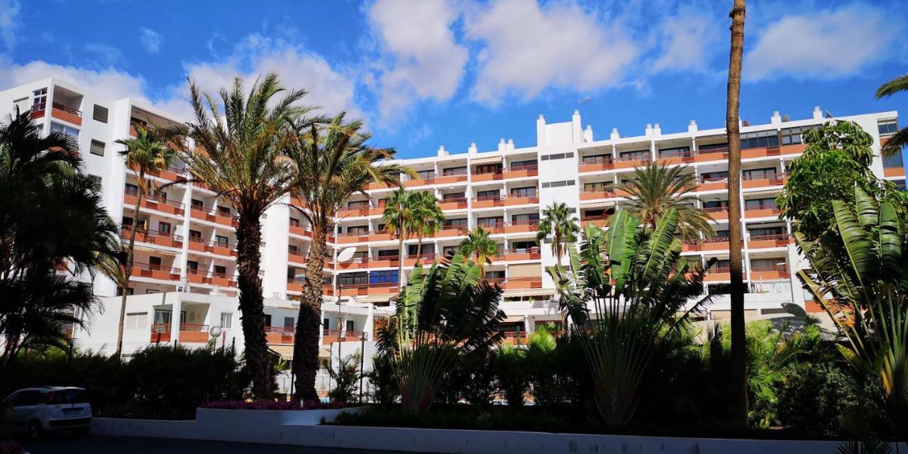 Top-Apartment mit seitlichem Meerblick in Playa del Ingles, Maspalomas, Gran Canaria Exterior foto